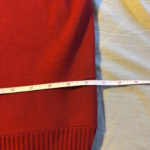 Banana Republic Rich Red Knit Top - Picture 11 of 12